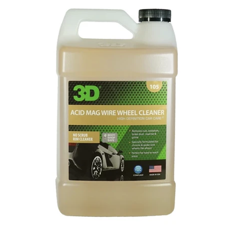 3D Acid Mag Wire Wheel Cleaner