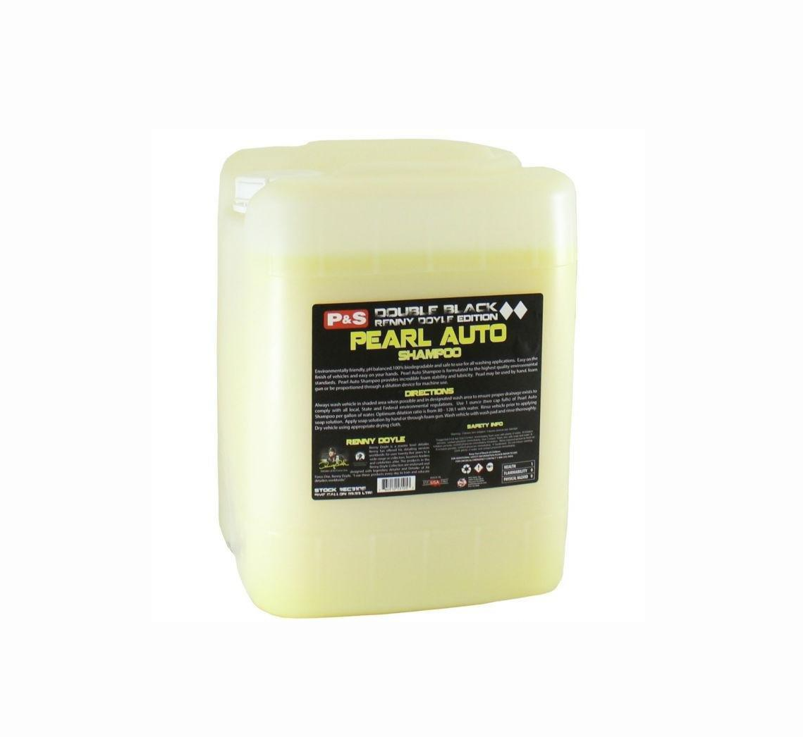 P&S Double Black Pearl Auto Shampoo – 5 Gallon – High Foam PH Neutral Car Wash Soap