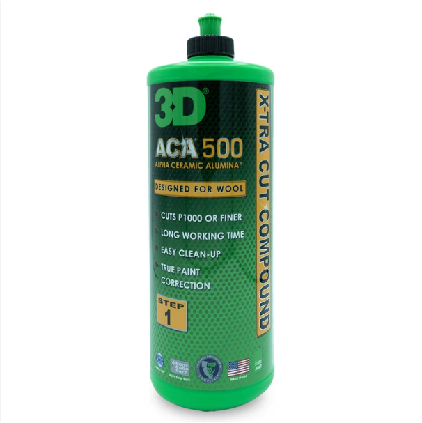3D ACA 500 X-Tra Cut Compound 32 oz
