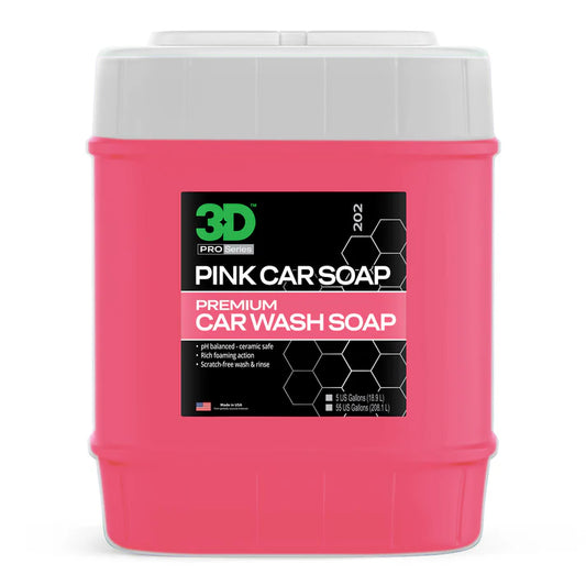 Pink Car Soap 5 Gallons