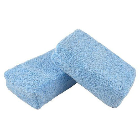 PREMIUM MICROFIBER WAX APPLICATOR - BLUE