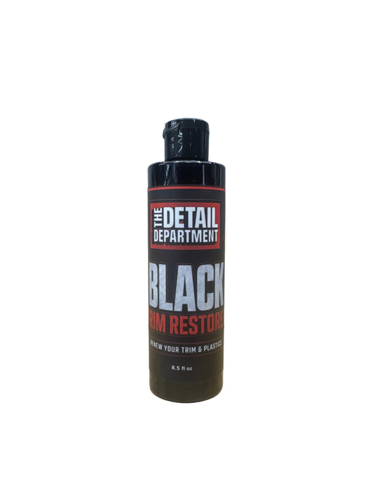 Black Trim Restorer 8.5oz Detail Dept.