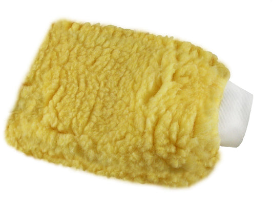 WASH MITT W/CUFF - 8" X 11" GOLD