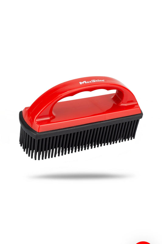 Car Carpet Lint & Hair Removal Rubber Brush
