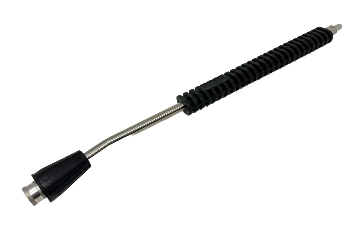 QC SPRAY LANCE W/BOOT SS W/15 DEG BEND