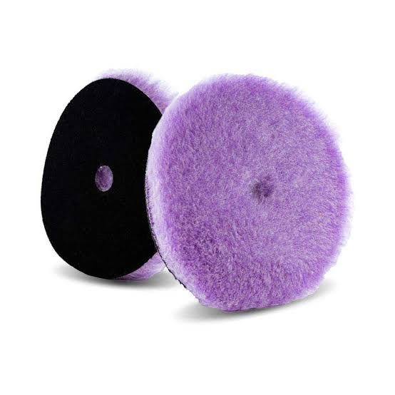Lake Country Purple Foamed Wool Pad - 7.5”