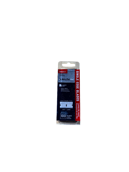 SINGLE EDGE RAZOR BLADES