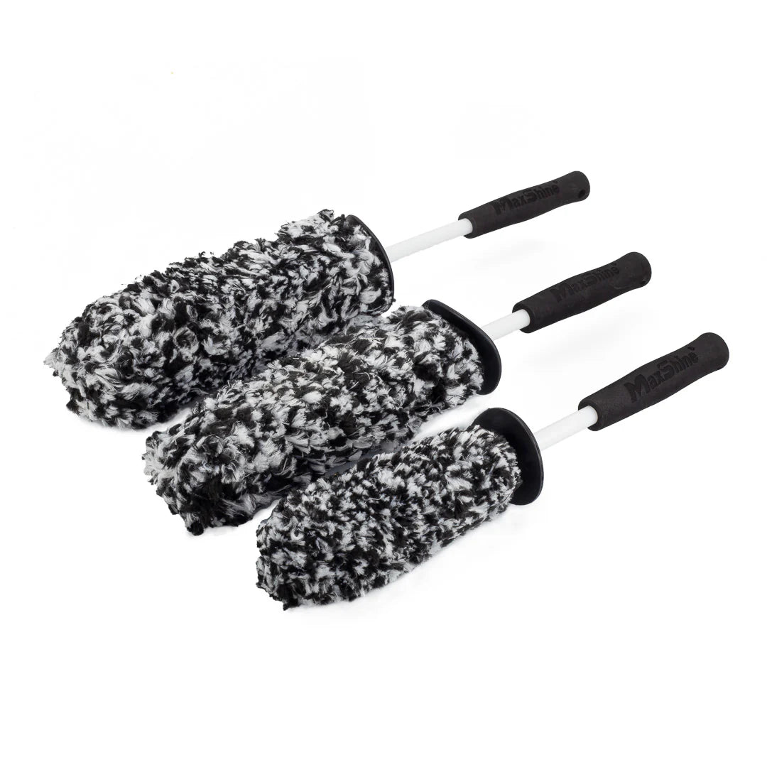Maxshine Microfiber Wheel Brush [Pack of 3]