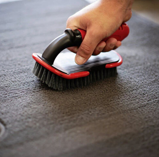 Maxshine Pro Tire & Carpet Scrub Brush - Heavy Duty