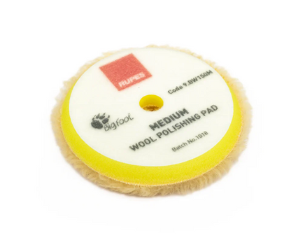 Rupes DA 3" Medium Yellow Wool Pad (Copy)