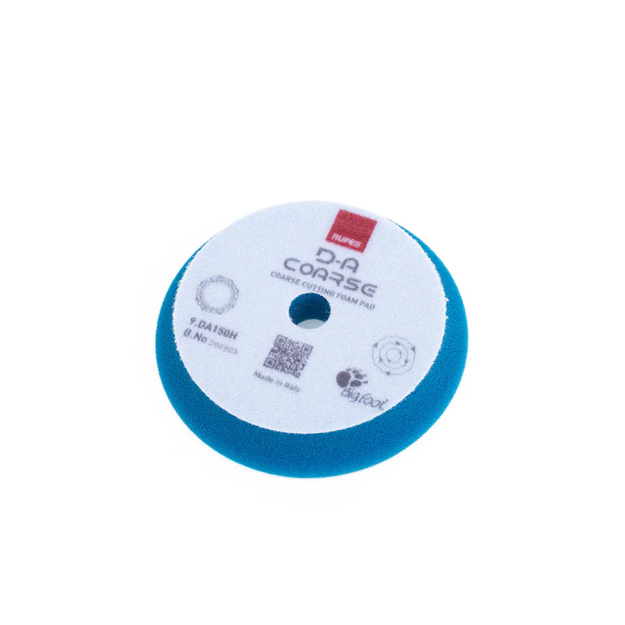 Rupes D-A Coarse Blue High-Performance Foam Cutting Pad 5"