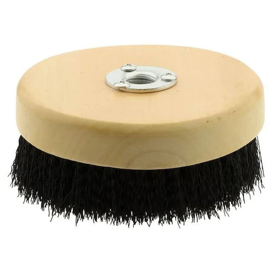 5" DIAMETER DIRECT MOUNT WOOD BLOCK ROTARY BRUSH